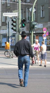 Cowboy in Oberschneweide