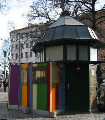 Kiosk auf dem Heinrichplatz
